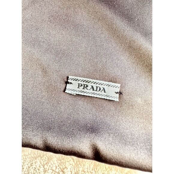 Navy blue Prada Satin finish dust bag - Picture 2 of 4